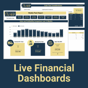 Live Financial Dashboards