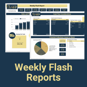 Weekly MEP Flash Financial Reports